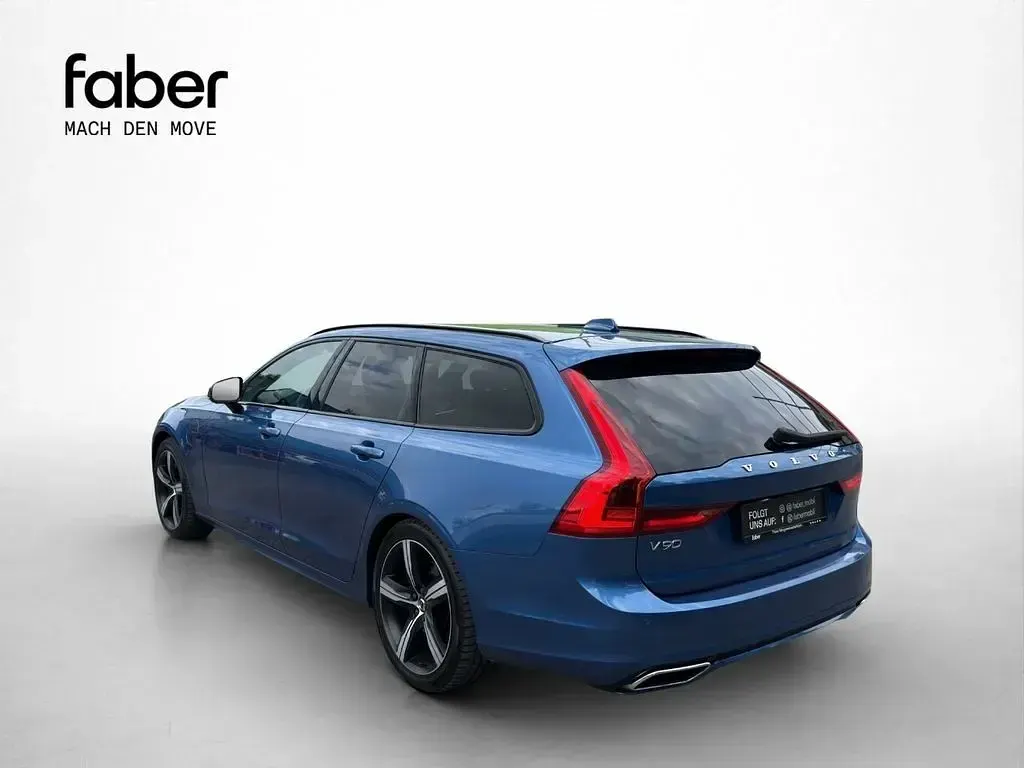 Gebraucht Volvo V90 R-Design 392 PS (288 kW) 2019 Blau Kombi