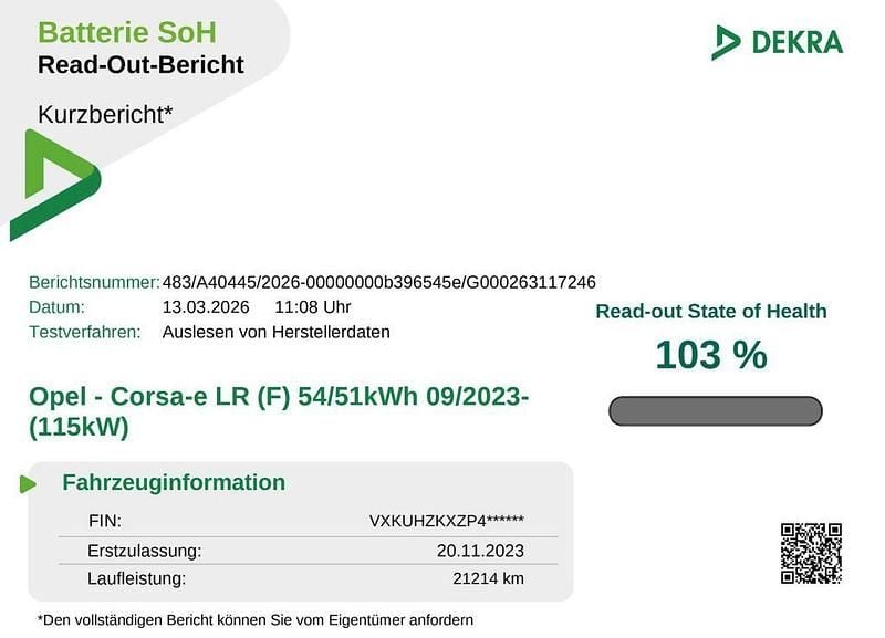 Gebraucht Opel Corsa-e Edition 100 kW (136 PS) 2023 Schwarz perla Kleinwagen