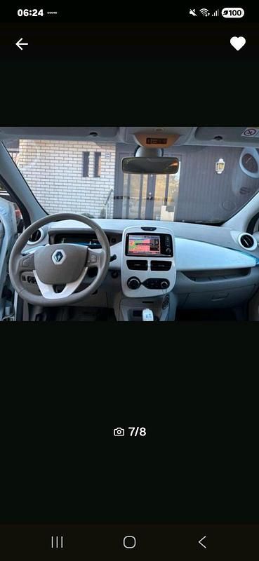 Gebraucht Renault Zoe 42 kW (58 PS) 2014 Weiß Kleinwagen