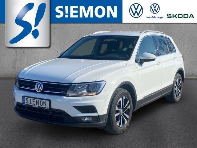 Weiss Gebraucht 2020 VW Tiguan United SUV | 23.990 € (Fairer Preis) - Bild 1/4