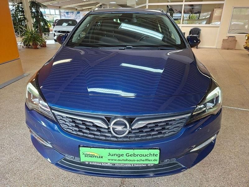 Gebraucht Opel Astra Elegance 110 PS (80 kW) 2021 Blau Kombi