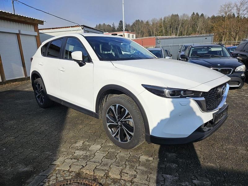 Gebraucht Mazda CX-5 Ad'Vantage 150 PS (110 kW) 2022 Arctic white SUV