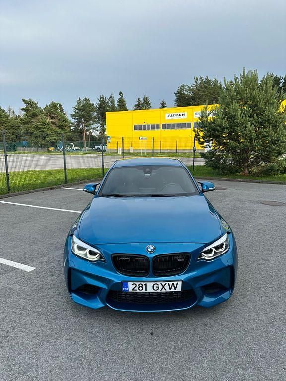 Blau Gebraucht 2018 BMW M2 Performance Coupé | 35.500 € (Superpreis) - Bild 1/4