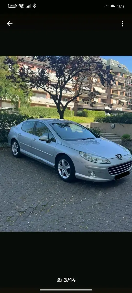 Gebraucht Peugeot 407 140 PS (102 kW) 2009 Silber Limousine