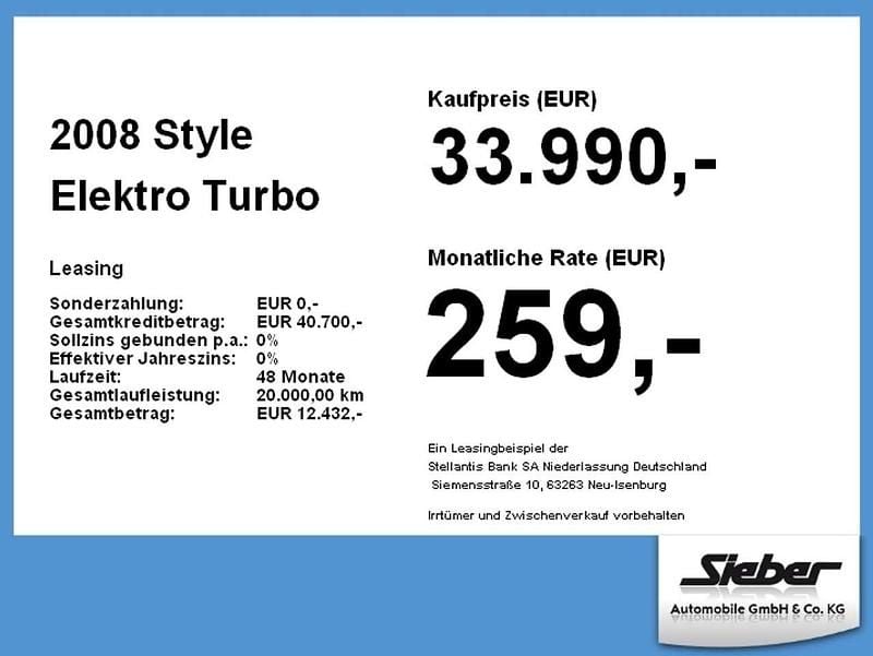 Neu Peugeot e-2008 Style 114 kW (156 PS) 2026 Okenit weiß SUV