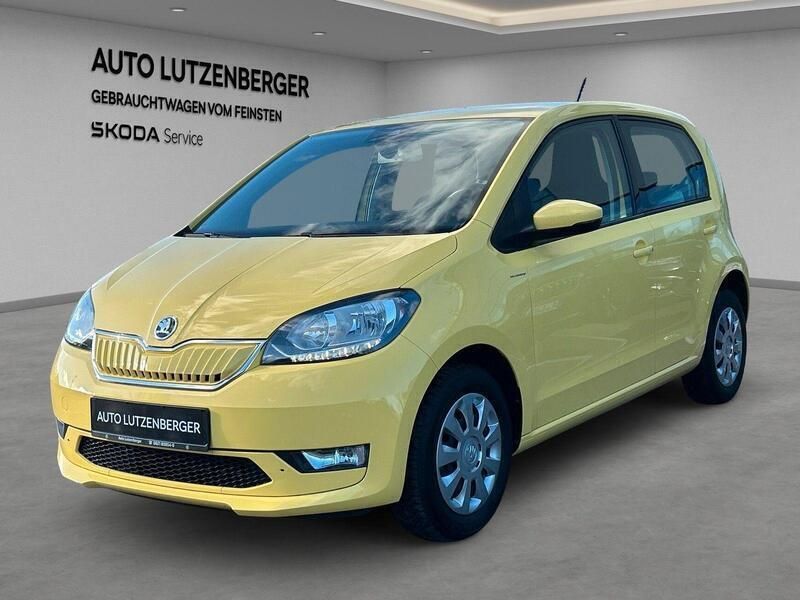 Gelb Gebraucht 2020 Skoda Citigo-e IV Style Kleinwagen | 12.890 € (Fairer Preis) - Bild 1/4