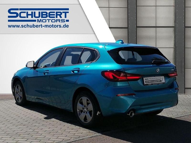 Gebraucht BMW 118 Advantage 140 PS (102 kW) 2024 Snapper rocks blue metallic Kleinwagen