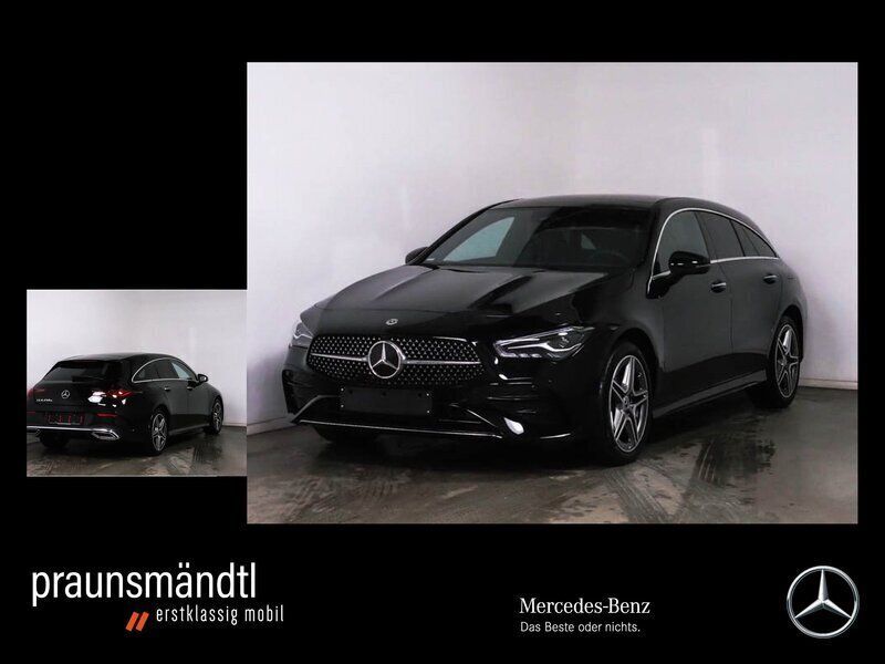 Schwarz Gebraucht 2024 Mercedes CLA250e Shooting Brake Advanced Kombi | 38.490 € (Fairer Preis) - Bild 1/4