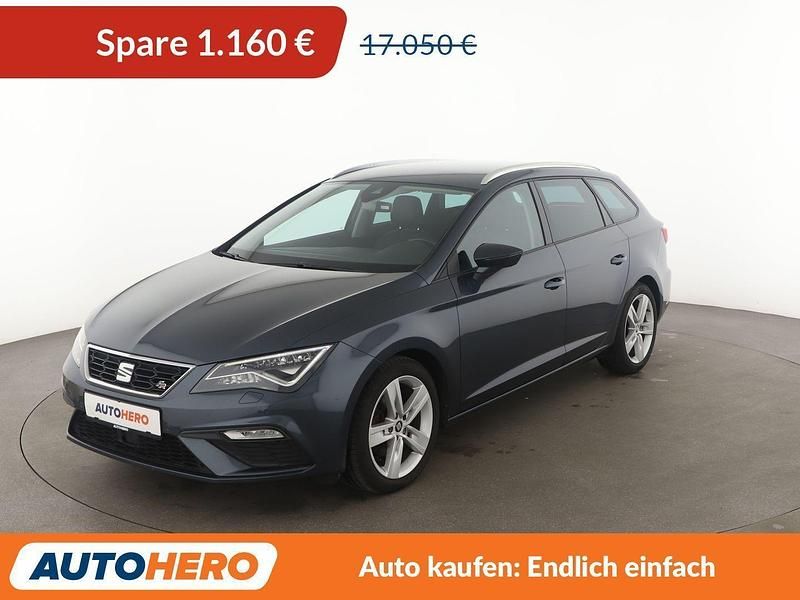 Grau Gebraucht 2018 Seat Leon FR Kombi | 15.890 € (Fairer Preis) - Bild 1/3