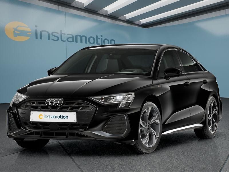 Schwarz Gebraucht 2025 Audi A3 Limousine | 35.449 € (Teuer) - Bild 1/4