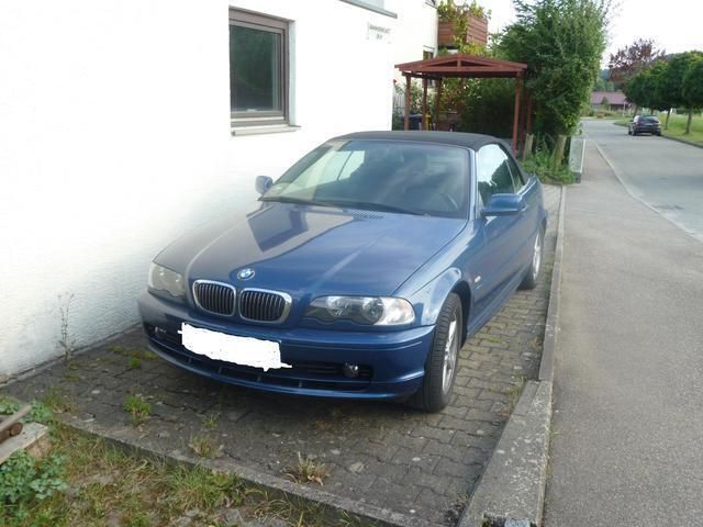 Gebraucht BMW 320 Cabriolet 170 PS (125 kW) 2001 Blau metallic Cabrio