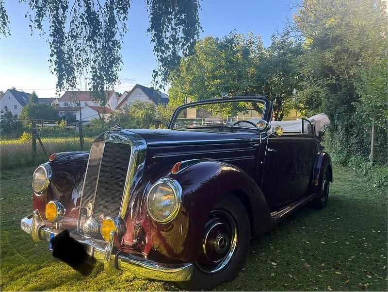 Andere farben Gebraucht 1952 Mercedes W187 Cabrio | 90.500 € - Bild 1/4