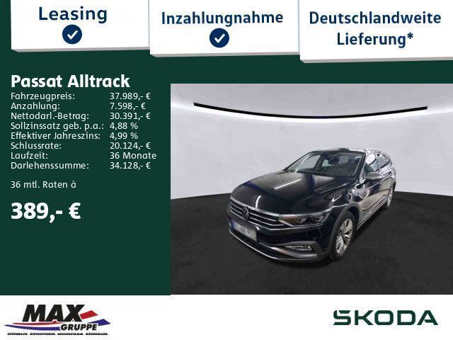 Schwarz Gebraucht 2023 VW Passat Alltrack Kombi | 37.989 € (Fairer Preis) - Bild 1/3