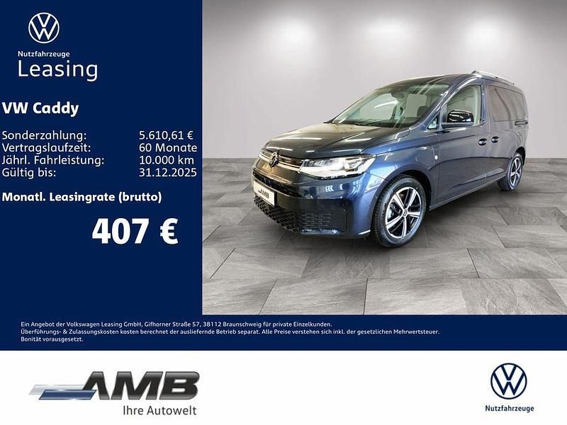 Blau Neu 2025 VW Caddy Goal Van / Kleinbus | 42.950 € (Teuer) - Bild 1/3