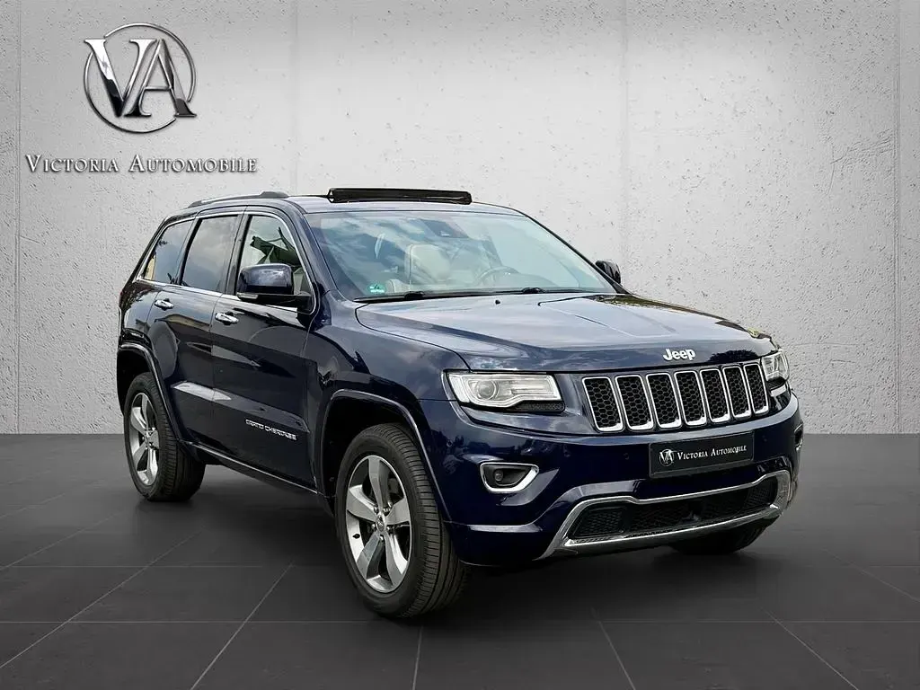 Gebraucht Jeep Grand Cherokee Overland 250 PS (183 kW) 2015 Blau SUV