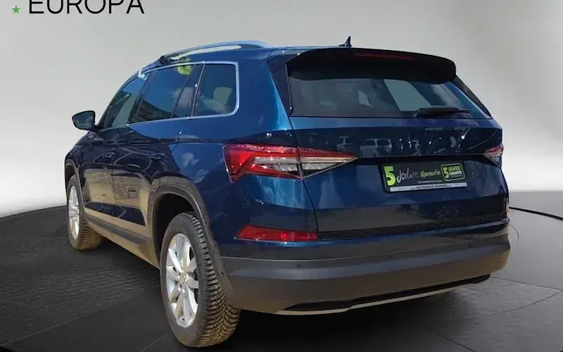 Gebraucht Skoda Kodiaq Style 150 PS (110 kW) 2021 Lavablau metallic SUV