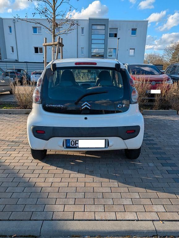 Gebraucht Citroën C1 Style 68 PS (50 kW) 2009 Weiß Kleinwagen