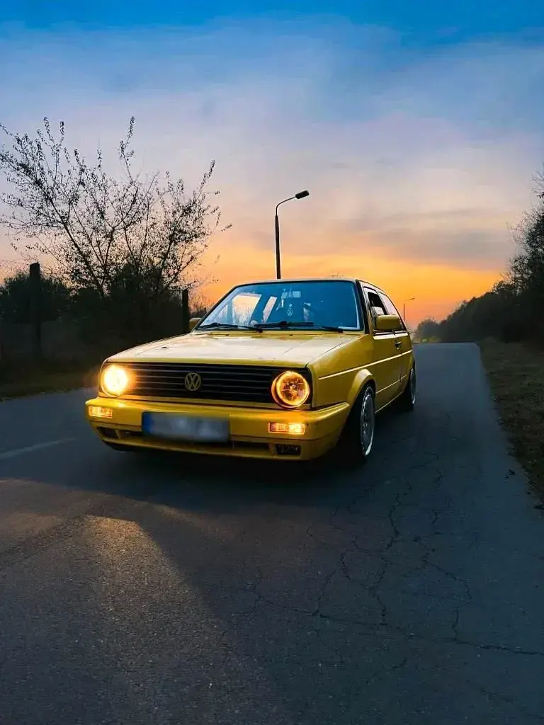 Gebraucht VW Golf II 125 PS (91 kW) 1990 Gelb Kleinwagen