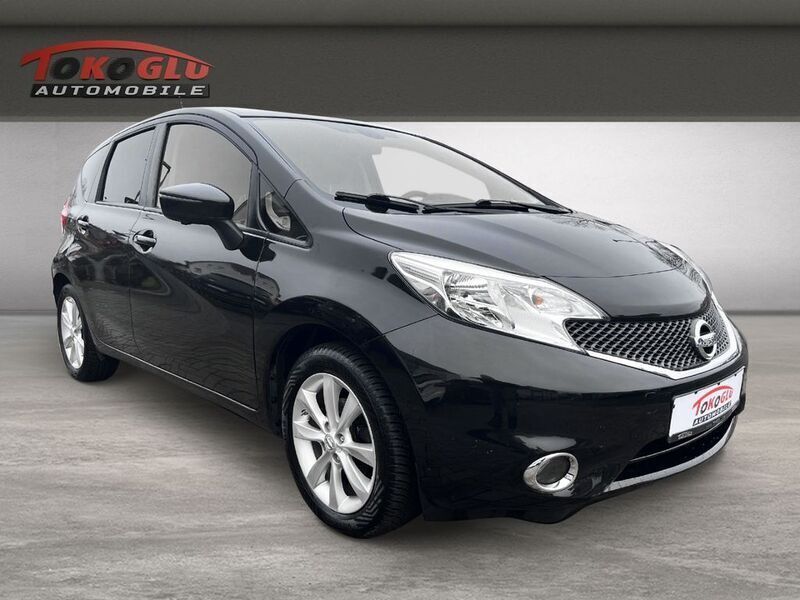 Schwarz Gebraucht 2014 Nissan Note Tekna Van / Kleinbus | 7.990 € (Fairer Preis) - Bild 1/4
