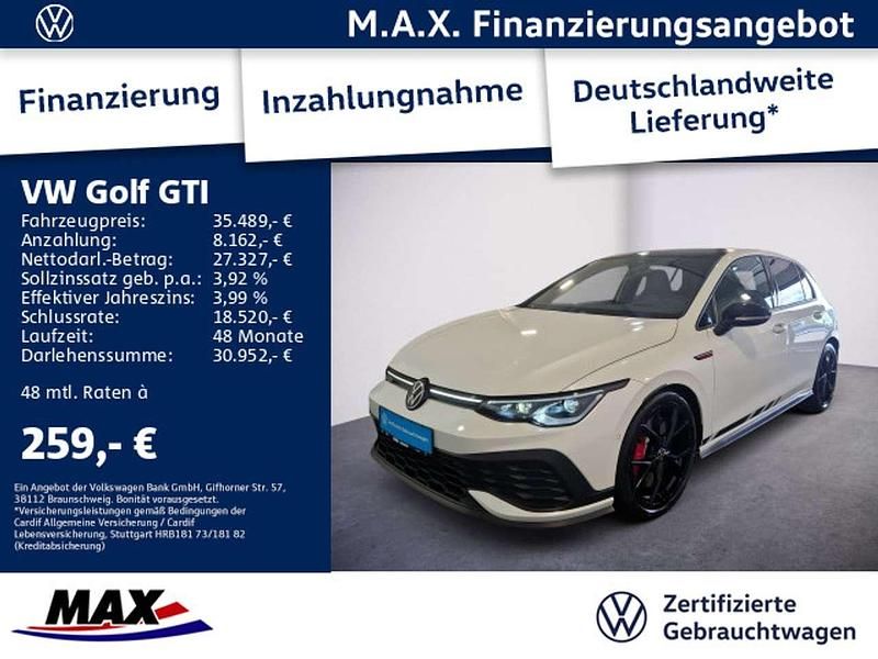 Weiß Gebraucht 2023 VW Golf VIII GTI Clubsport Limousine | 35.489 € (Fairer Preis) - Bild 1/3