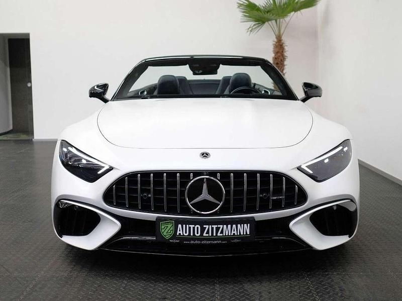 Gebraucht Mercedes SL63 AMG AMG 585 PS (430 kW) 2022 Designo opalithweiss Cabrio