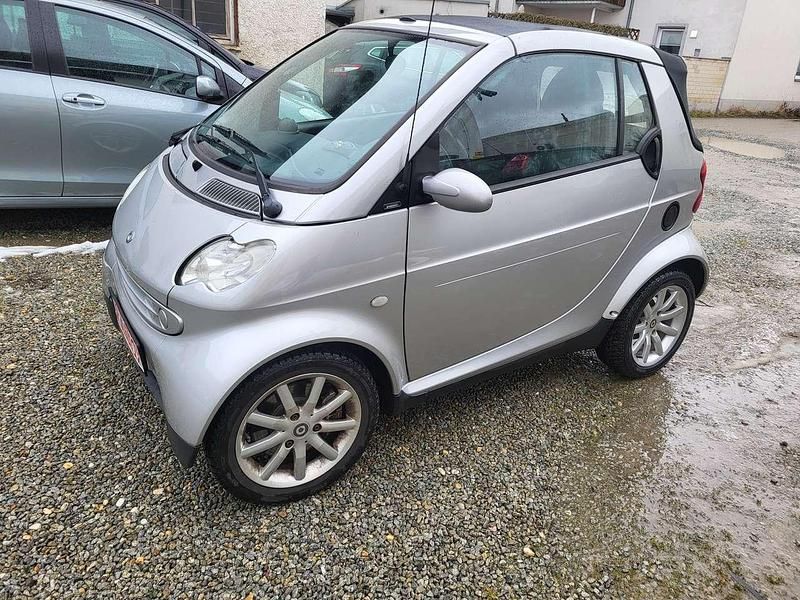 Gebraucht Smart ForTwo Cabrio Basis 61 PS (44 kW) 2006 Tridion silber Cabrio