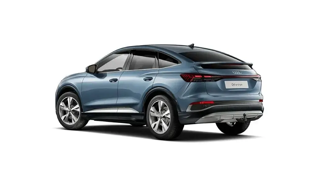 Gebraucht Audi Q4 Sportback e-tron S-line plus 210 kW (286 PS) 2025 Geysirblau metallic SUV
