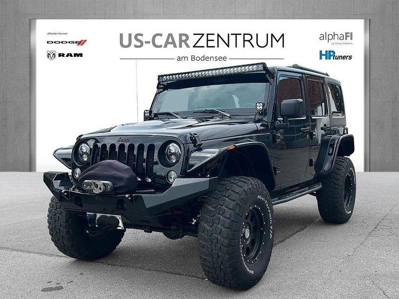 Schwarz Gebraucht 2015 Jeep Wrangler Unlimited SUV | 59.950 € - Bild 1/4
