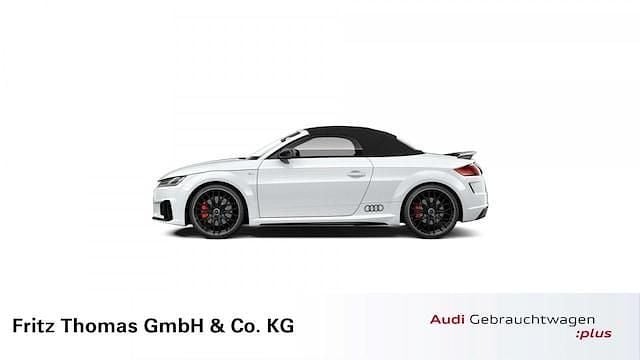 Gletscherweiß metallic Gebraucht 2021 Audi TT Roadster Competition Cabrio | 32.490 € (Superpreis) - Bild 1/4