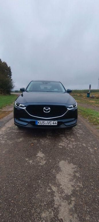 Blau Gebraucht 2018 Mazda CX-5 Exclusive-Line SUV | 18.750 € (Guter Preis) - Bild 1/4