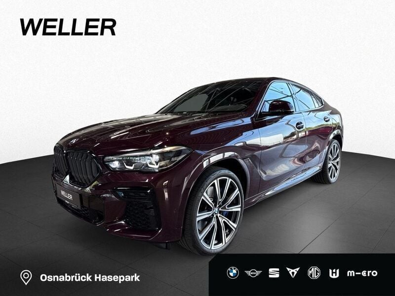Rot Gebraucht 2022 BMW X6 M Sport SUV | 74.850 € (Superpreis) - Bild 1/4