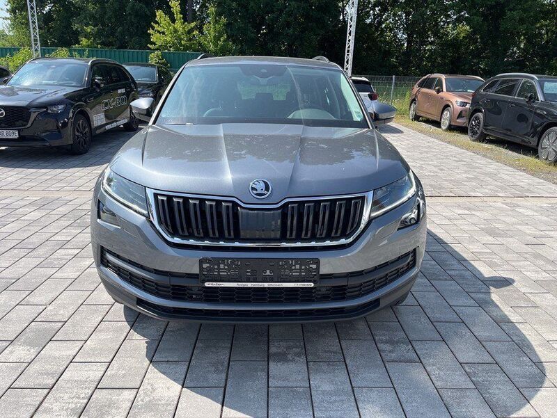 Grau (metallic) Gebraucht 2019 Skoda Kodiaq Soleil SUV | 29.900 € (Fairer Preis) - Bild 1/4