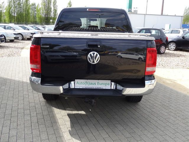 Gebraucht VW Amarok Highline 180 PS (132 kW) 2012 Schwarz metallic Pickup
