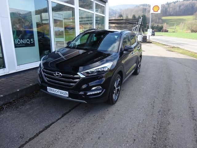 Gebraucht Hyundai Tucson Premium 177 PS (130 kW) 2018 Schwarz SUV