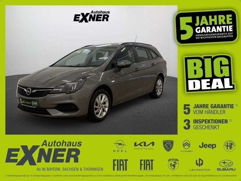 Quarz grau Gebraucht 2021 Opel Astra Edition Kombi | 14.750 € (Superpreis) - Bild 1/4