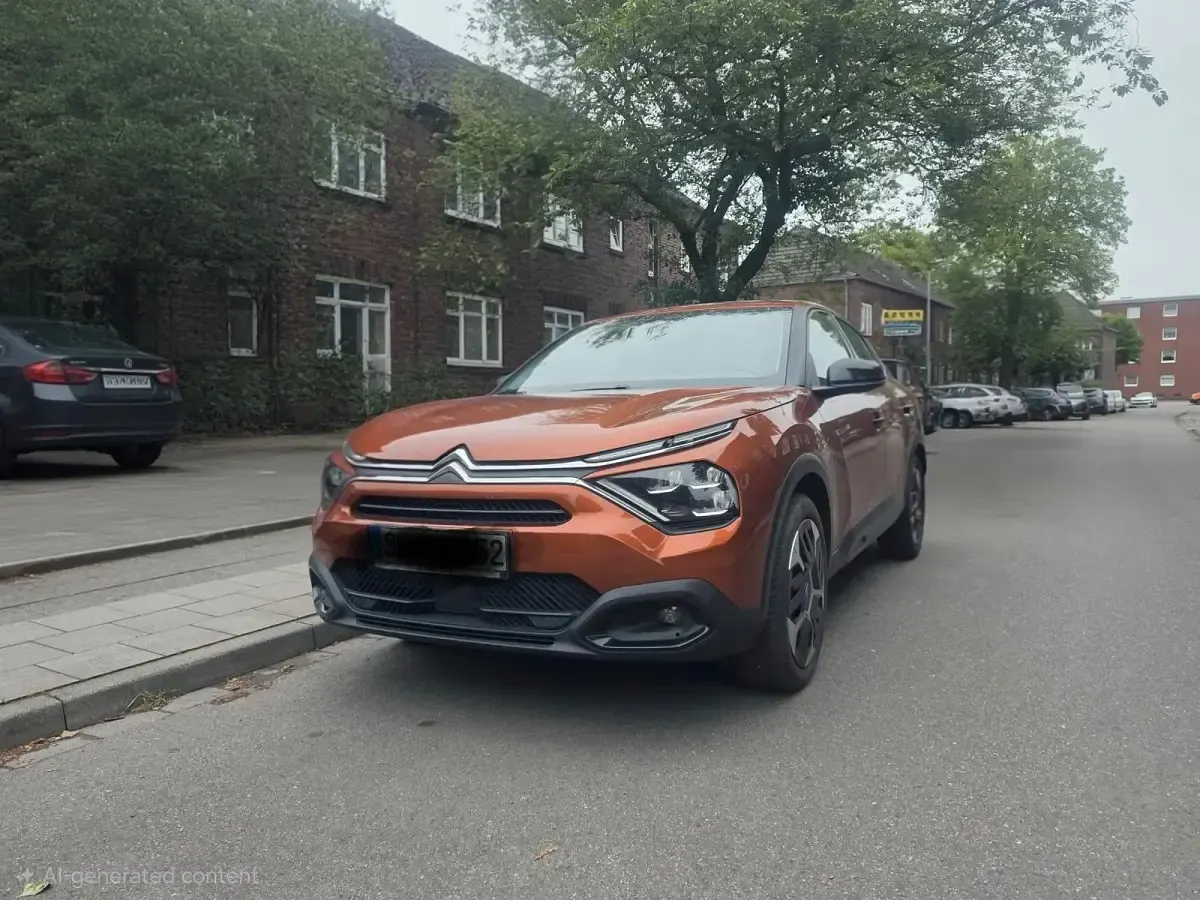 Gebraucht Citroën C4 131 PS (96 kW) 2021 Orange SUV