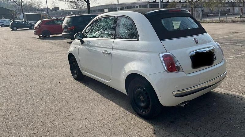 Gebraucht Fiat 500C Lounge 69 PS (50 kW) 2010 Weiß Cabrio