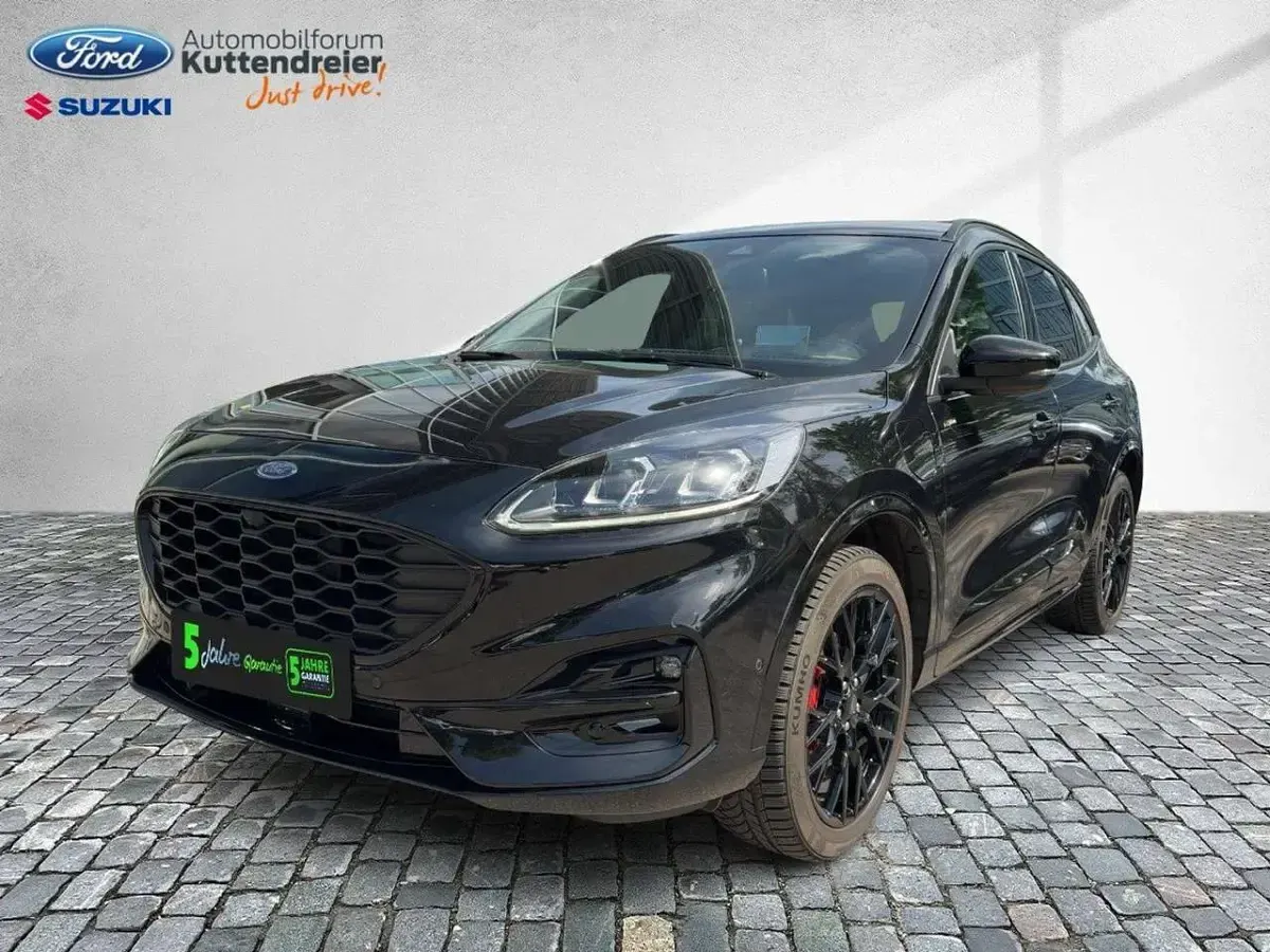 Gebraucht Ford Kuga ST-Line X 152 PS (111 kW) 2023 Obsidianschwarz metallic SUV