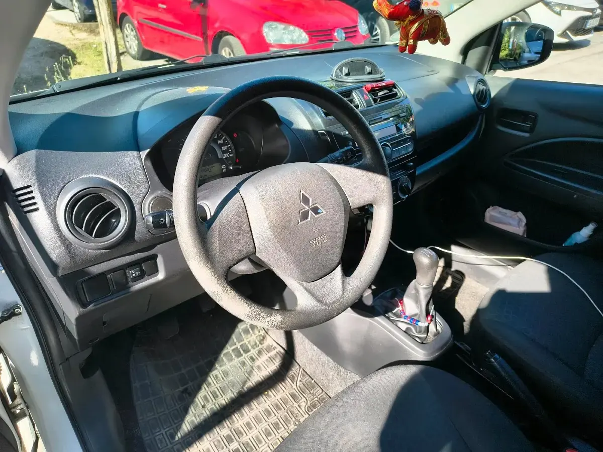 Brugt Mitsubishi Space Star 70 HK (51 kW) 2015 Hvid Hatchback