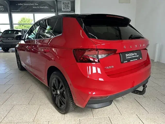 Gebraucht Skoda Fabia First Edition 110 PS (80 kW) 2021 Velvetrot premium metallic Kleinwagen