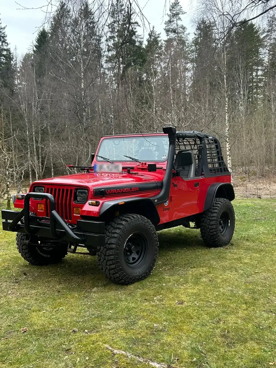 Gebraucht Jeep Wrangler 184 PS (135 kW) 1992 Rot SUV
