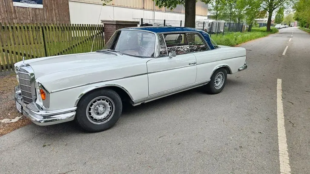 Gebraucht Mercedes S250 160 PS (117 kW) 1966 Weiß Limousine