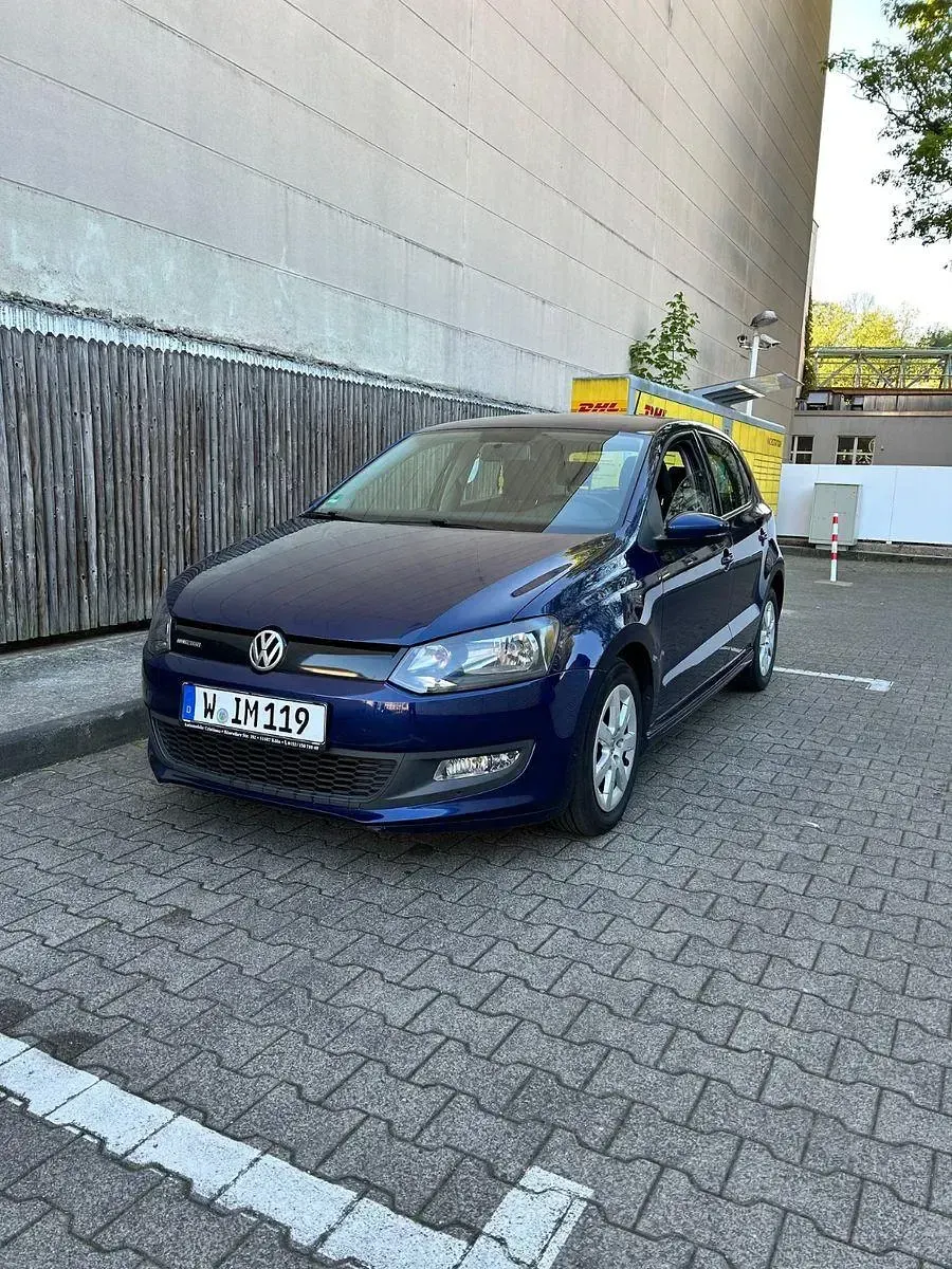 Occasion VW Polo 75 ch (55 kW) 2012 Bleue Citadine