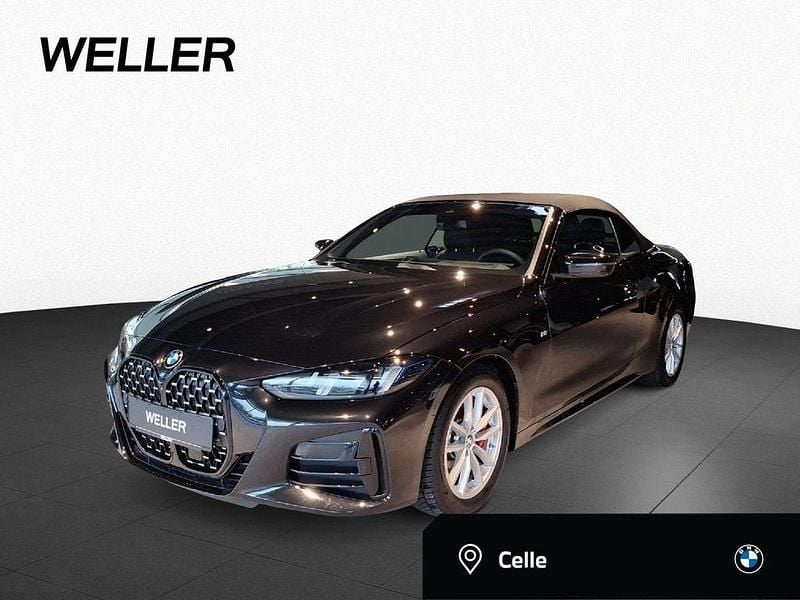 Black sapphire (schwarz) Gebraucht 2025 BMW 430 Cabriolet M Sport Cabrio | 53.775 € (Fairer Preis) - Bild 1/4