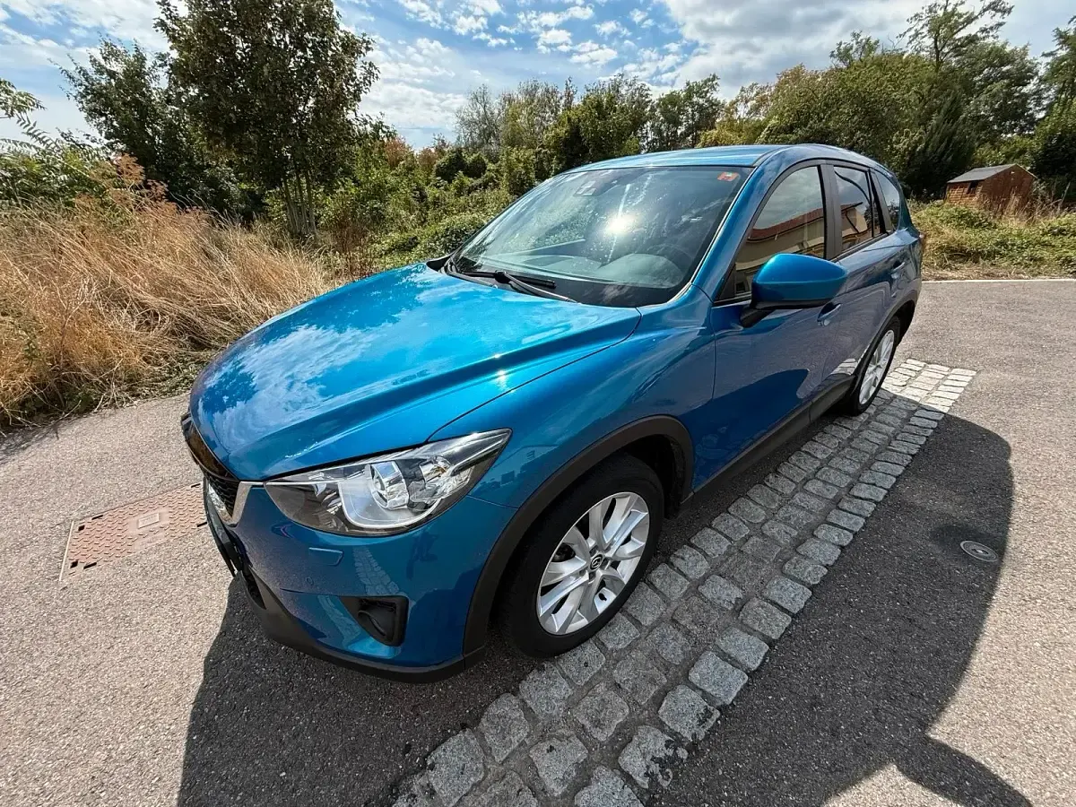 Gebraucht Mazda CX-5 175 PS (128 kW) 2012 Blau SUV