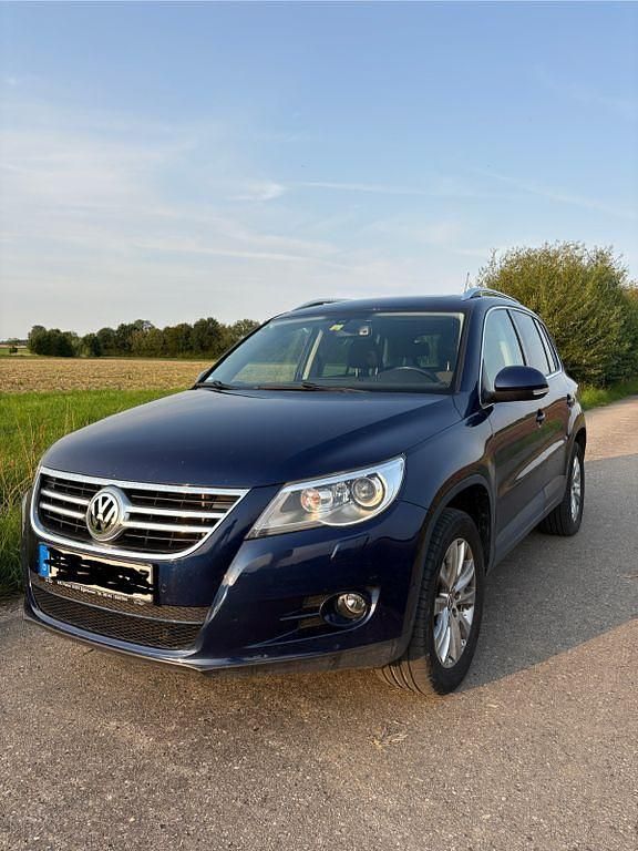 Blau Gebraucht 2007 VW Tiguan Sportline SUV | 8.000 € - Bild 1/4