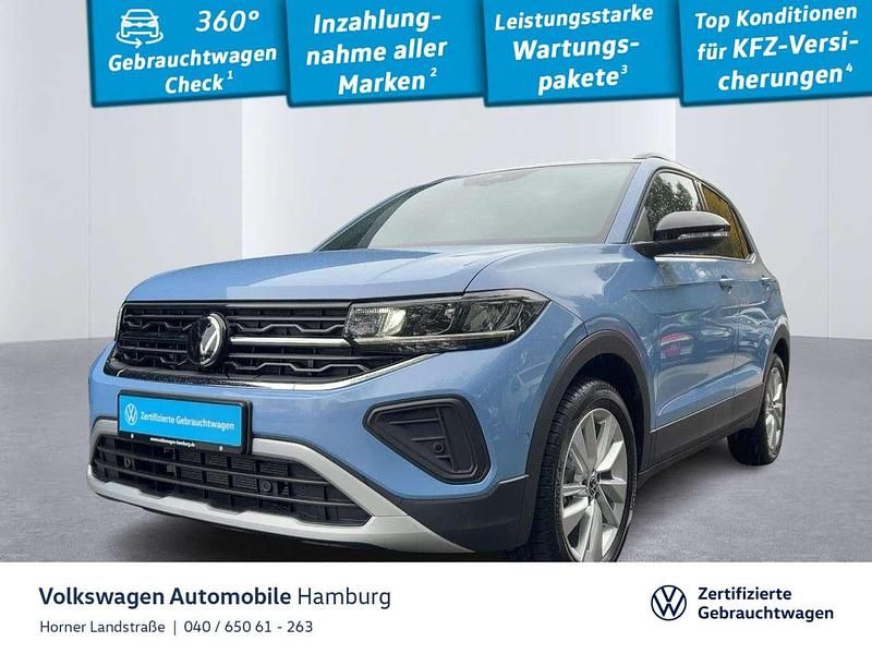 Clear blue metallic Gebraucht 2025 VW T-Cross Goal SUV | 26.850 € (Guter Preis) - Bild 1/3