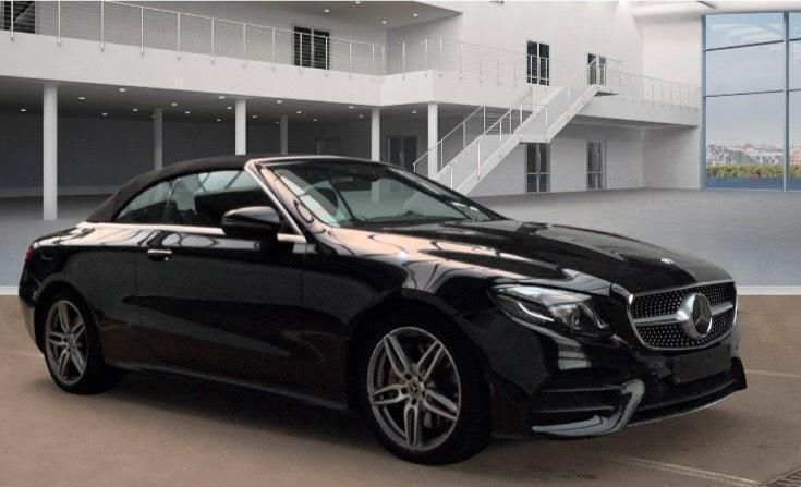 Schwarz Gebraucht 2018 Mercedes E350 Cabrio | 31.900 € (Guter Preis) - Bild 1/4
