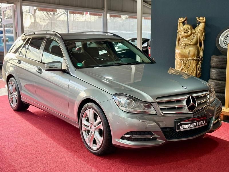 Silber Gebraucht 2013 Mercedes C220 Avantgarde Kombi | 4.990 € (Superpreis) - Bild 1/4