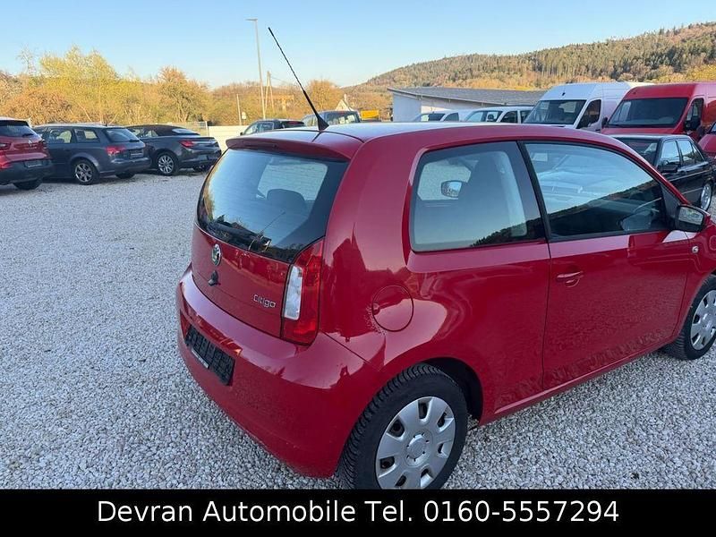 Gebraucht Skoda Citigo Ambition 60 PS (44 kW) 2012 Rot Kleinwagen